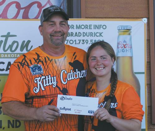 Second place winners August Bach &amp;amp; Brooke Criswell. Photo by Andrea Johnston