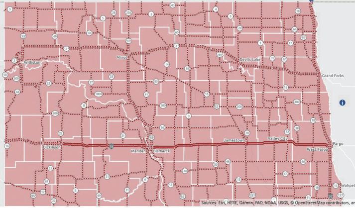 Photo from travel.dot.nd.gov.