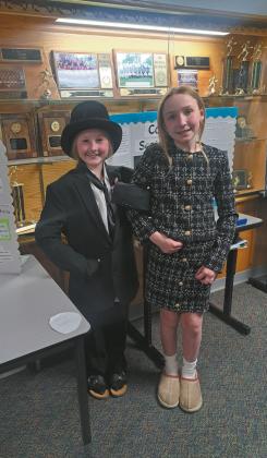 Martin Luther King, Jr. was portrayed by Suttyn Halvorson and Coretta Scott King was portrayed by Jemma Nord. Photo by Christine Jensen
