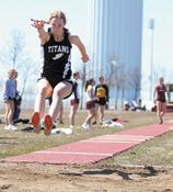 Junior High Boys Titans three-man team wins against 13 competitors