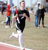 Junior High Boys Titans three-man team wins against 13 competitors