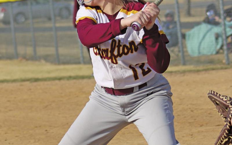 Claire Thompson up at bat for Spoilers Fastpitch Softball. Photo submitted by Kerri Stegman Stats provided by Wayne Stegman