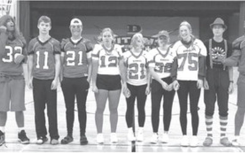 The Junior Class on Bomber Spirit Day. Photo by Lyle Van Camp