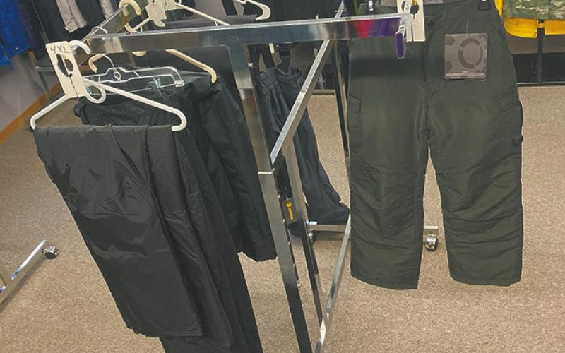 Shelves and racks that once overflowed have now fallen barren. Submitted photo