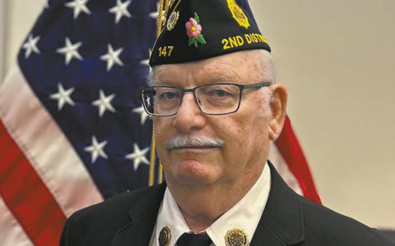 District Commander Duane Kram of Park River Post 147