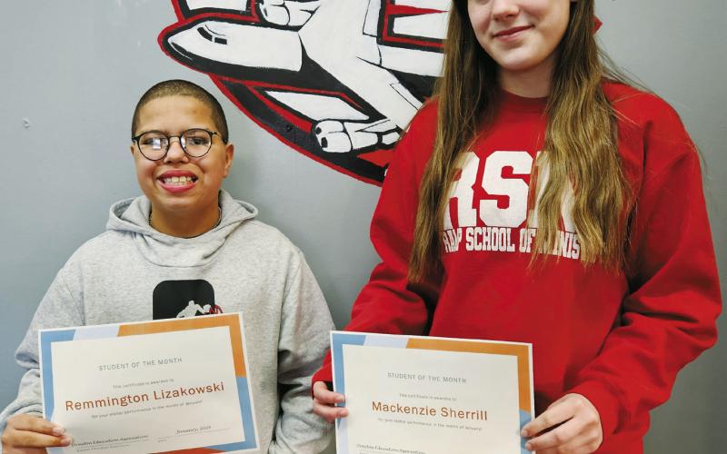 January students of the month