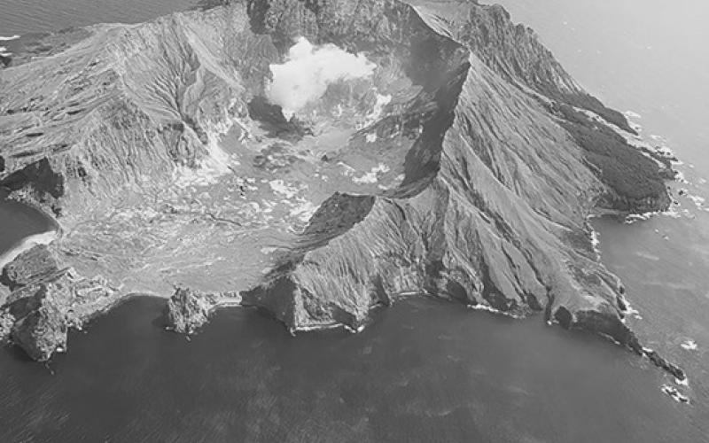 Another view of the volcano where 22 were killed in a 2019 eruption