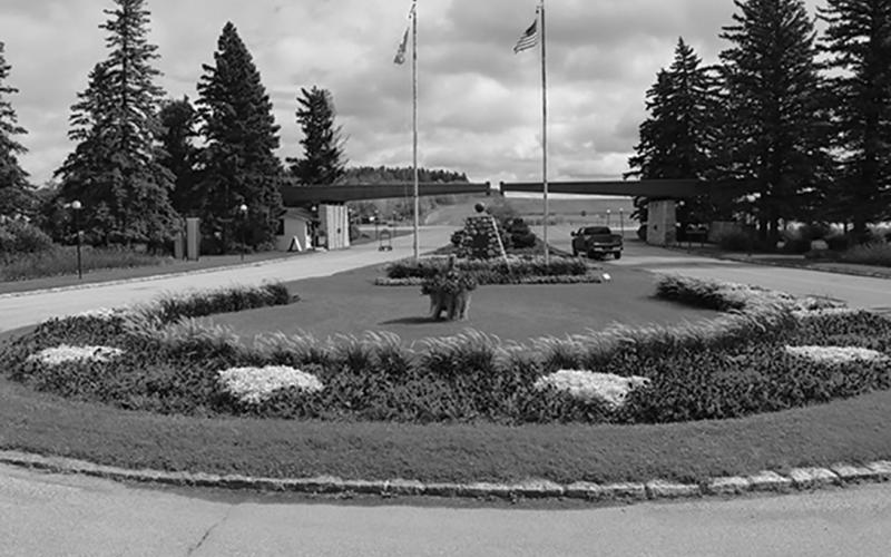 A view from the International Peace Garden where the Canadian and U.S. borders meet. While the park has not yet seen a notable drop in visitors, some Canadians have voiced dismay at political rhetoric from the Trump administration in recent weeks. Photo by Michelle Burnett, provided by the International Peace Garden.