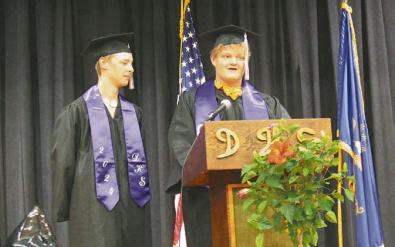 Closing remarks were provided by Gavin Ryan and Bryce Wimpfheimer. Photo by Andrea Johnston.