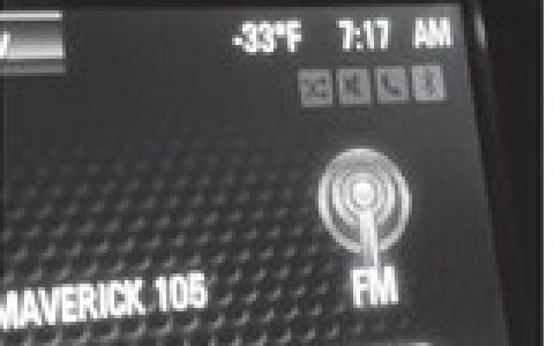 Exhibit A: My car thermometer.