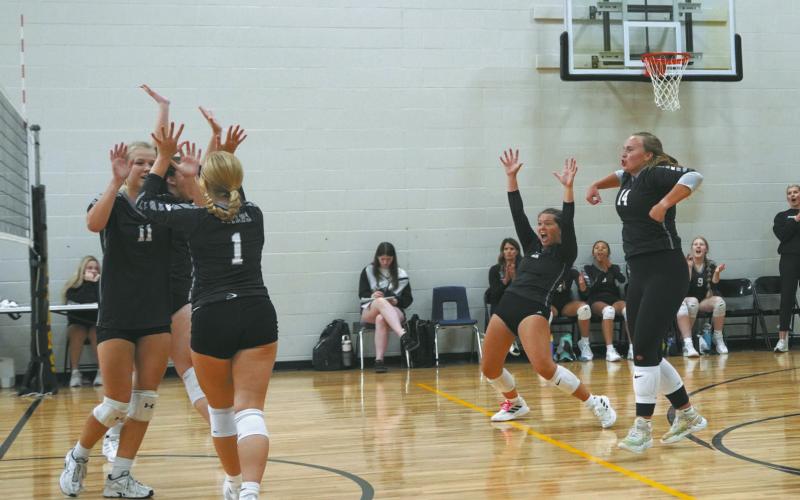 EXCITED FACES from the Northern Cass volleyball tournament, Aug. 31