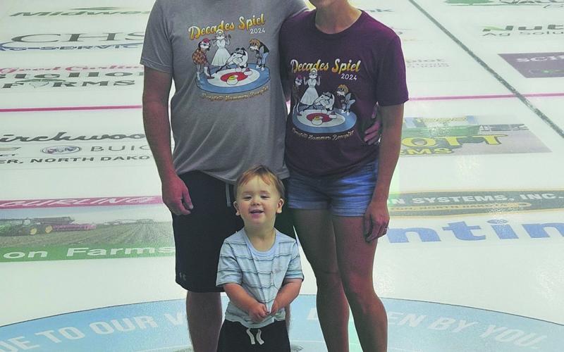 3rd Event Winner (L-R) Tom Grzadzieleski (Skip), Alison Grzadzieleski (Vice), Blake Johnson (2nd-not pictured), Becky Johnson (Lead-not pictured)