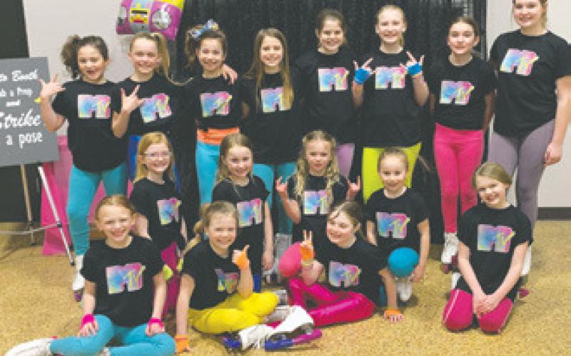 Learn to Skate Group number - From left to right, front row: Cassidy Craig, Nora Gerszewski, Sloan Osowski, Monica Kerian. Middle row: Ashlyn Latraille, Charleigh Knutson, Harlow Koenke, Taylin Matcha. Back row: Elisani Espinoza, Leila Thiele, Reagan Tanke, Addison Pulak, Catie Pulak, Ariana Thomas, Izley Hoenke, Addison Englund. Photo courtesy of Grafton Figure Skating.
