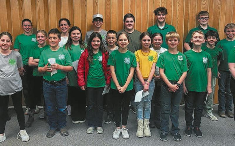 Front L to R – Kiera Seng, Oscar Hunter, Chloe Hunter, Amelia Ratliff, Isla Emerson, Levi Norrell, Wyatt Ramirez, Pyper Shane Middle L to R – Stella Norrell, Nora Ramsay, Nathan Stegman, Adlee Hay, Collin Longtin, Spencer Berg Back L to R – Mia Seng, Audrey Emerson, Naomi Stegman, Chris Longtin, Ben Carpenter, Preston Emerson, Chaz Halverson