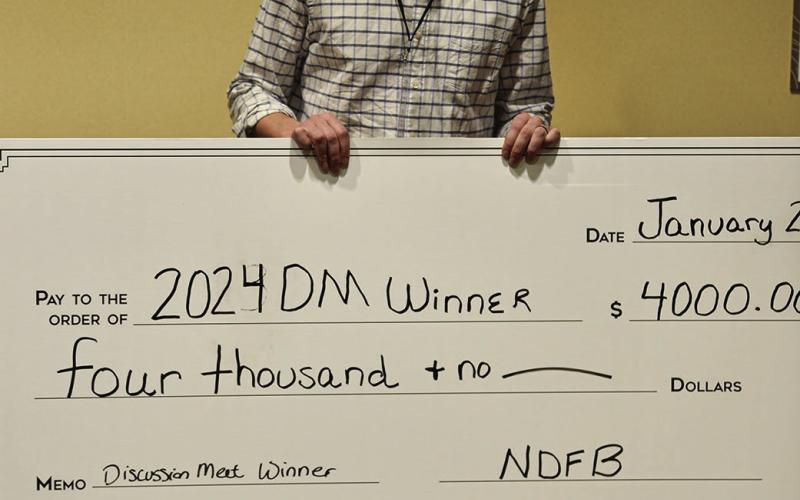 Crystal man wins NDFB Discussion Meet