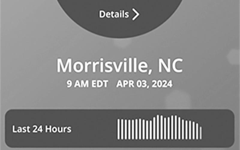 The AirNow mobile app is real time data on air condition.