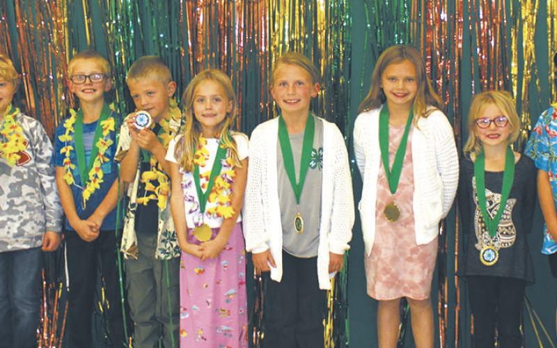 Photographed (L-R) Everrett Kemp, Rhett Nelson, Silas Norrell, Calvin Latozke, Hope Vaughn, Maggie Vaughn, Jade Ramsey, Kiara Norrell, Elena Stegman, and Lucille Midkiff.