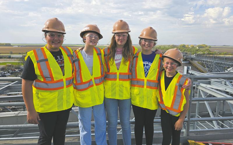 Midway School seventh graders were provided the opportunity to see the process sugar beets take to become sugar during their tour at American Crystal Sugar.