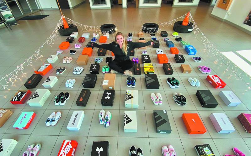 “With the help of our amazing customers, the community and other area businesses, we were able to donate 100 pairs of new shoes to LOAN!” -Chris Berry, Birchwood Chevrolet