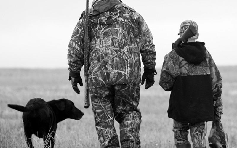 Biosecurity practices can help hunters reduce the risk of transmitting HPAI from wild birds to domestic flocks. Photo courtesy of North Dakota Tourism.