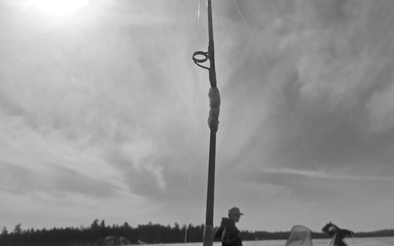 “Joshy’s fishing pole I used the whole time while fishing. It was broken at one time, but he fixed it. It seemed fitting.” ~ Christine