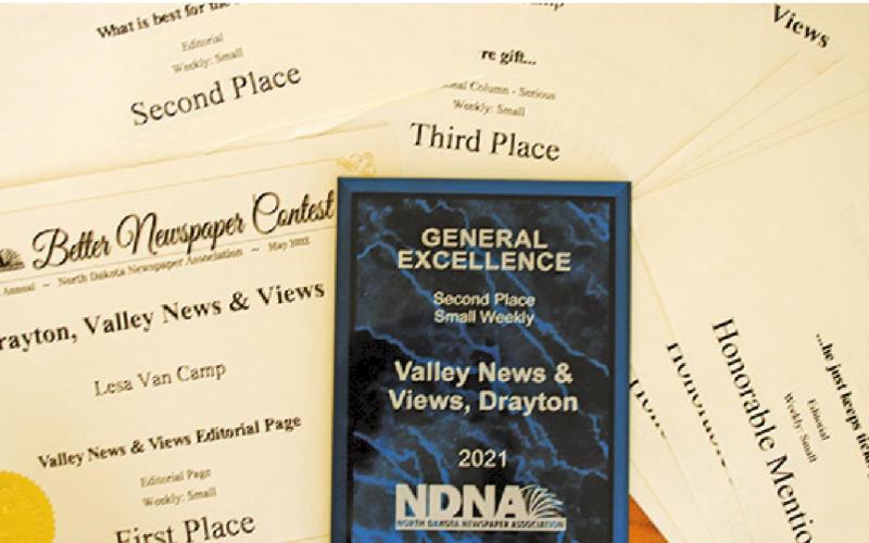 Valley News &amp; Views brings home awards