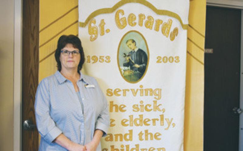 Jill Foertsch, administrator of St. Gerard’s Community of Care, Hankinson. Photo by Levi Jones, News Monitor.