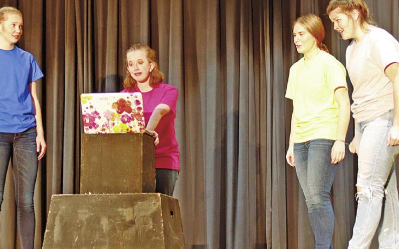 One Act Play performed for public last Tuesday night