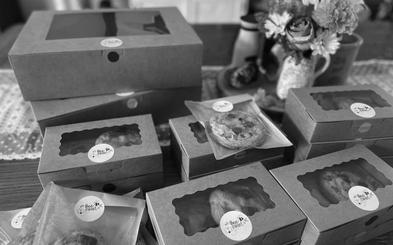 Fresh baked goods, packaged and reawdy to go out the door. Submitted photos.