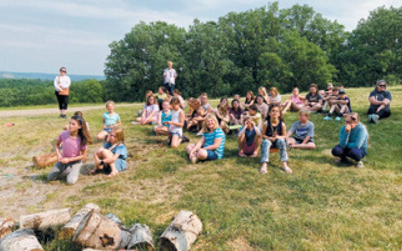 Children and parents alike joined in for a picnic in celebration of the event. Photo by Jessica Tull.