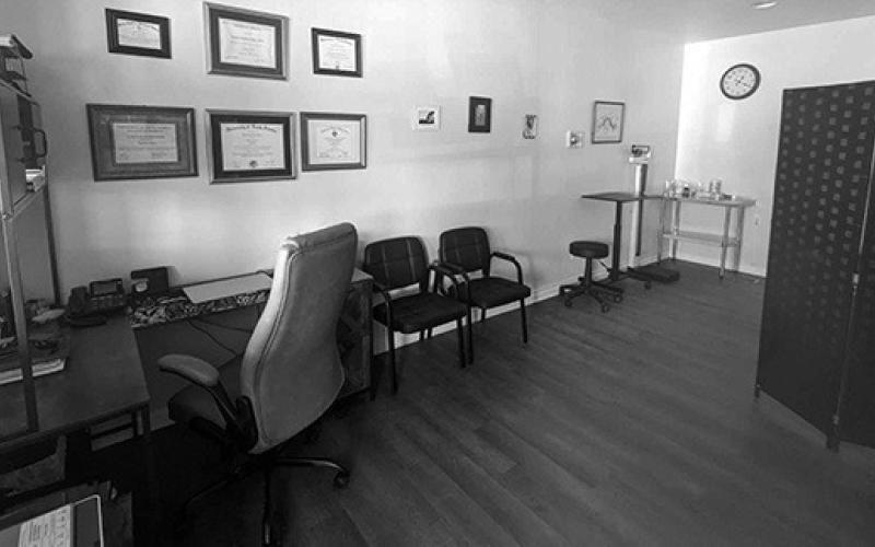 The interior of the new clinic in Walhalla.