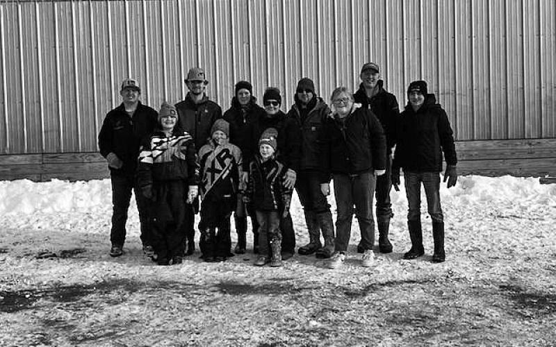 Pembina County 4-H Livestock Judging Team has been out and about