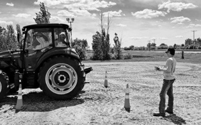 Youth will learn the basics of safe tractor and machinery operation at the NDSU Extension Youth Farm Safety Camps. NDSU photo.