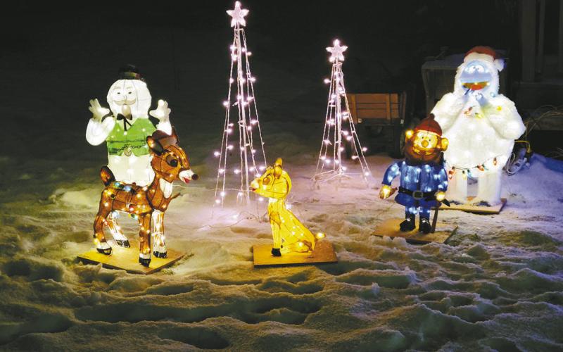 Mike’s Christmas display