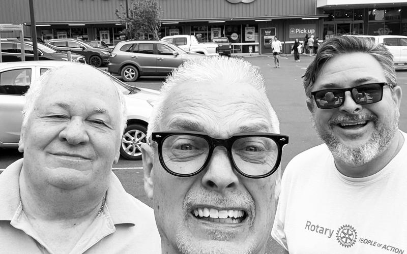 Larry, Bob and Joey at Woolworths, the original five-and-dime!