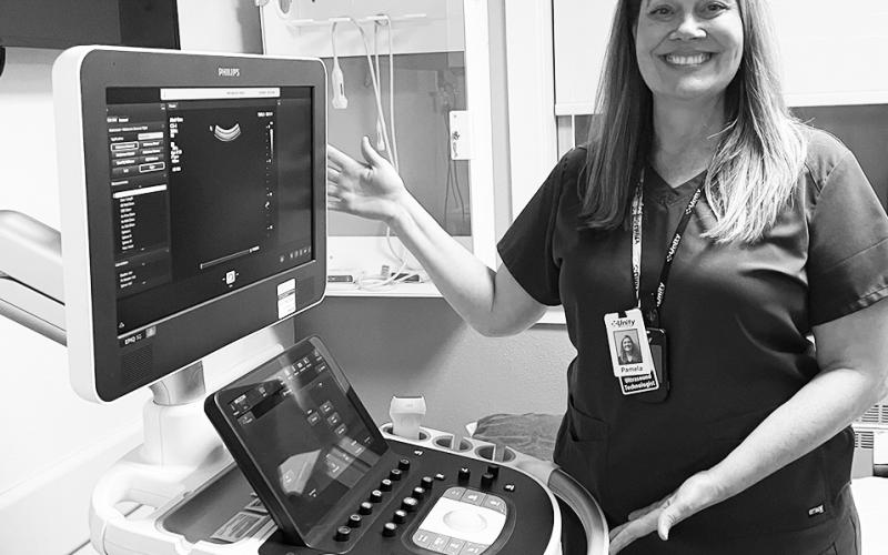 UMC ultrasound tech, Pam Nelson. Submitted photo