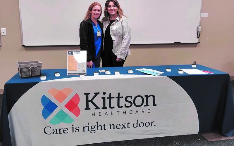Laura Hanson, Interim DON of Nursing Home and Nicole Lubarski, Director of HR.