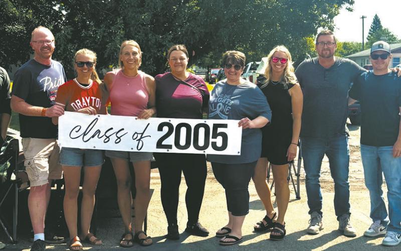 Class of 2005, together again. Submitted photo.