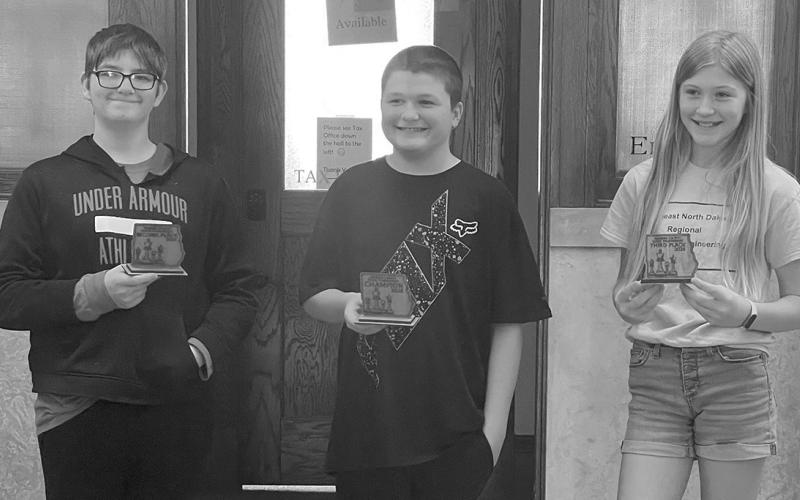 First annual Pembina County Chess Tournament