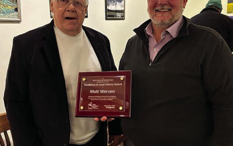 Pembina County Historical Society holds annual meeting, distributes awards