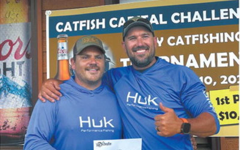 Third place winners Elrico Merrick, Drayton (left) and Pieter Cronje, Grafton. Photo by Andrea Johnston