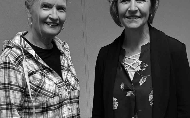 Cheryl Gjevre, Chairperson and Karen Schumacher, treasurer of CHRISTmas Helpers. Submitted photo