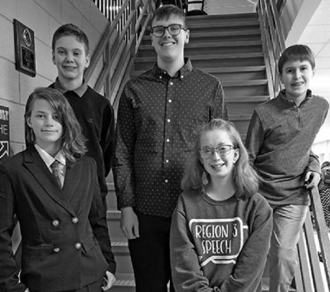Pictured above Front (L to R) Stephanie Kissee and Siobhan Kissee. Back (L to R) Quinn Passa, Ian Peterson, and Loki Sylskar. Photo provided by Jamie Rarick