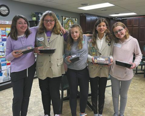Girl Scout Troop #30704. Photo by Loneta Jonasson.