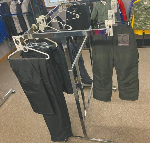 Shelves and racks that once overflowed have now fallen barren. Submitted photo