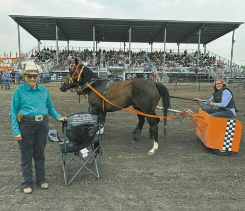 Gerry Longtin and Gracee Thorlakson. Photo courtesy of The Borderland Press