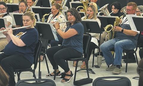 Music teachers from North Dakota, South Dakota, Montana, Minnesota and Canada converged to Poppler’s Music in Grand Forks for their annual reading clinic. Submitted photo.