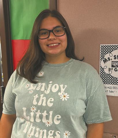 Drayton Public School welcomes new fi rst grade teacher, Victoria Stevens