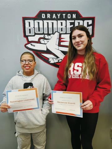 January students of the month