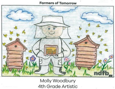 NDFB announces winners of "Farmers of Tomorrow" art contest